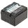 Minadax® Qualitätsakku mit echten 950 mAh kompatibel mit Panasonic HDC HS9 SX5 DX1 TM350 SD100 SD200 SD300 SD600 SD707 HS20 HS100 HS200 HS300 TM700 H20 H40 H50 H80 H90 H250 H280, Ersatz für VW VBG130