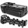 Meike LCD Timer Batteriegriff fuer Nikon D7000 + 1x Zusatzakku wie der EN-EL15 "Timerfunktion via Fernbedienung", doppelte Kapazität, Hochformatauslöser - wie der MB-D11