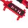 Micnova ECR-007 C-förmiger Video-Handgriff Grip Stativ Halterung Stabilisierer in rot für Videografie - mit Minadax® Reinigungstuch