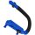 Minadax® ECR-007 C-förmiger Video-Handgriff Grip Stativ Halterung Stabilisierer in blau für Videografie - mit Minadax® Reinigungstuch
