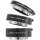 Minadax® Hochwertiges Makro Adapter Tubus Set aus Metall für beeindruckende Makro-Aufnahmen mit Minadax® Reinigungstuch - kompatibel zu Sony NEX inkl. Minadax® Reinigungstuch