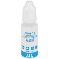 Impulsfoto JJC Kamera Sensor Reinigungs Kit f&uuml;r Vollformat Kameras - 10 x 24mm Swabs Einzeln Vakuum verpackt und Staubfrei + 15ml Reinigungsfl&uuml;ssigkeit