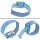 Minadax ESD Antistatik-Matte 50 cm x 60 cm - inkl. Manschette + Verl&auml;ngerung - Professionelle Antistatische Arbeitsmatte - PVC-Matte mit Erdungskabel - Qualit&auml;t - ESD-Schutz