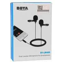 BOYA Lavalier mic for Smartphone, tablets and other mobile devices - BY-LM400