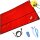 Minadax&reg; XXL 60 x 80cm Antistatik ESD Matte in rot inkl. Handschlaufe + Erdungsstecker + Verl&auml;ngerung