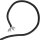 Minadax&reg; 1 Meter, 50mm &Oslash; Selbstschlie&szlig;ender Profi Kabelschlauch Kabelkanal in schwarz f&uuml;r flexibles Kabelmanagement