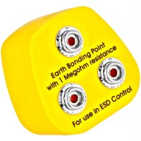 EP1240-13 Euro. Earth Bonding Plug with 3 x 10mm stud (3x 10mm-Anschlu&szlig;)