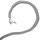 Minadax&reg; Selbstschlie&szlig;ender 2 Meter Profi Kabelschlauch Kabelkanal 29mm Innendurchmesser in grau f&uuml;r flexibles Kabelmanagement