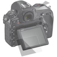 JJC Hochwertiger Displayschutz Screen Protector aus gehärtetem Echtglas, kompatibel mit Nikon D850