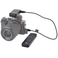 Fernauslöser kompatibel mit Sony Kameras/Camcorders mit bis zu 100m Reichweite ersetzt den Sony RMT-VP1K und RM-VPR1 von JJC
