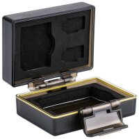 Kamera Akku Schutzbox geeignet für Canon LP-E17  mit Speicherkartenetui 1x SD-Karte und 2x Micro SD-Karte von JJC