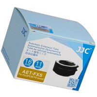 JJC Zwischenring Autofokus kompatibel mit Fujifilm X-Mount 11mm und 16mm geeignet für Makroaufnahmen mit Autofunktion und Blendenübertragung