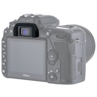 JJC Augenmuschel f&uuml;r Nikon D7500 ersetzt den Nikon DK-28 geeignet f&uuml;r Brillentr&auml;ger und gegen Streulicht bei augengesteuerter Scharfeinstellung