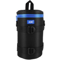 Objektivtasche Objektivköcher Objektivbeutel für Kamera Objektive mit Schultergurt + Handgriff + Klettverschluss für den Gürtel – Innenmaß 125 x 235 mm – JJC Deluxe Lens Pouch DLP-6II