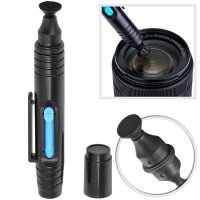 JJC Reinigungsset Lens Cleaning Pen mit Objektiv-Reinigungsstift, Reinigungsspitzen und Etui