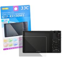 JJC Zubehör Set Kit Kompatibel mit Sony RX100 M2 M3 M4 M5 M6  mit L-Platte, Adapterfilter 52mm mit Objektivdeckel(Smart Snap) und Sicherheitskordel plus passender LCD-Displayschutzglas