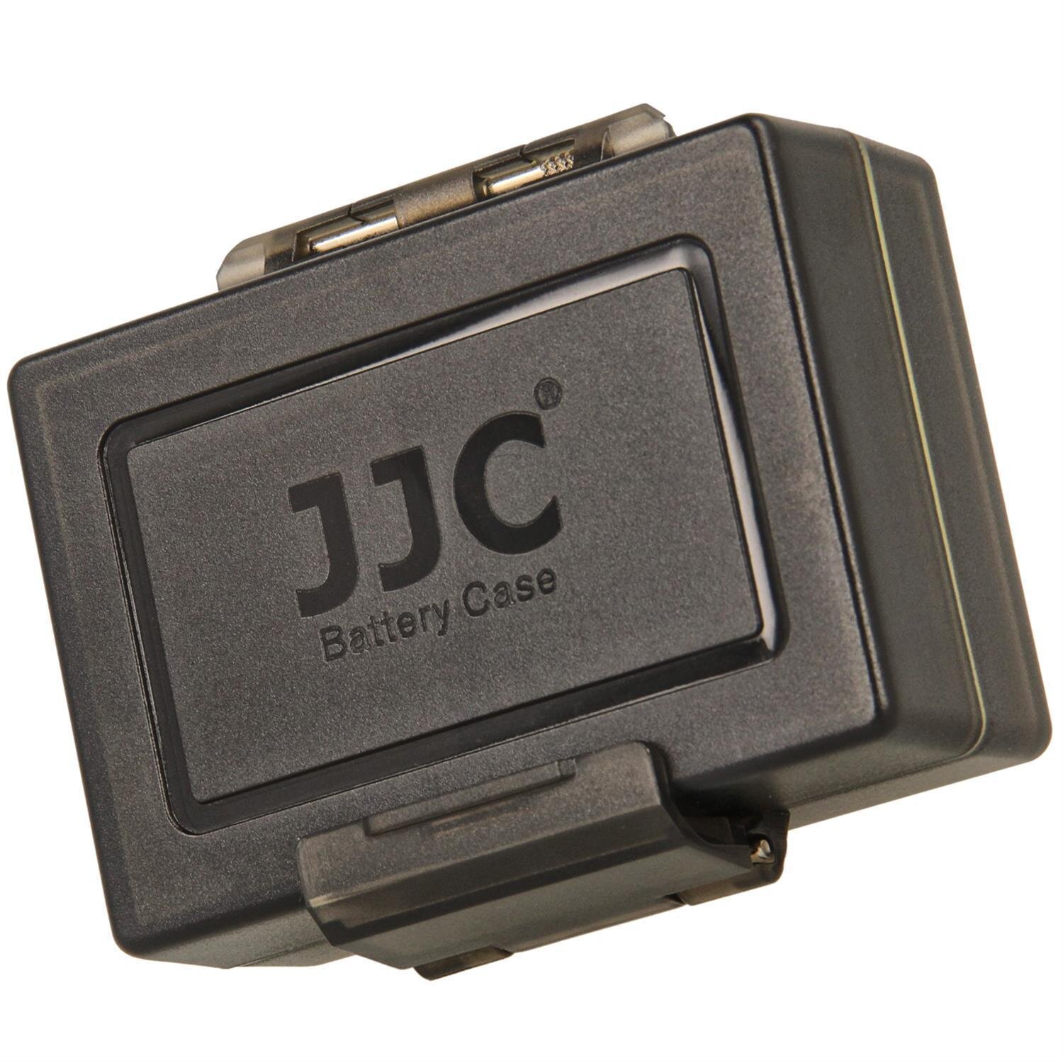 JJC Kamera Akku-Schutzbox Battery Case | Kamera Akkugehäuse, Universal für Canon, Nikon, Sony, Fujifilm, Olympus, Pentax, Samsung, Panasonic geeignet
