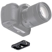 KIWI Schnellwechselplatte f&uuml;r Kamera mit 1/4&quot; | Quick Release Lens Plate, Adapterplatte | Kompatibel mit Arca-Swiss Systemen