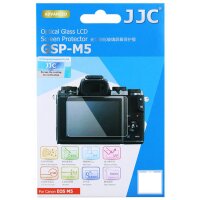 JJC GSP-M5 Hochwertiger Displayschtz Screen Protector aus gehärtetem Echtglas kompatibel mit Canon EOS M5