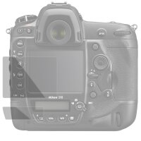 JJC GSP-D5 Hochwertiger Displayschutz Screen Protector aus gehärtetem Echtglas kompatibel mit Nikon D5