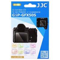 JJC GSP-GFX50S Hochwertiger Displayschutz Displayschutzglas Screen Protector aus gehärtetem Echtglas kompatibel mit Fujifilm GFX 50S