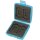 JJC Speicherkartenetui Schutzbox mit Karabinerhaken, Stoßfest, Wasserdicht, Für 4 SD und 4 MicroSD Karten, Sicher transportieren und aufbewahren