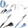 Minadax® 60 x 120cm ESD Antistatik-Set: XXL Antistatikmatte in Blau, Handgelenksschlaufe und Erdungskabel - Für EIN sicheres Arbeiten und Schutz Ihrer Bauteile vor Entladungsschaeden