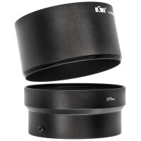 KiwiFoto 72mm Nahlinsen Filter Adapterring Adapter Tubus kompatibel mit Nikon Coolpix P600, P610, P610s - aus robustem Aluminium