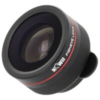 JJC Smartphone Kamera Objektiv Set, HD Linse, 105° Weitwinekl, 15X Makro Objektiv, 180° Fisheye Linse