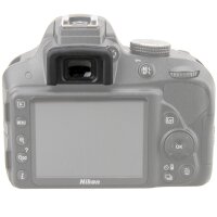 Augenmuschel f&uuml;r Nikon DSLR Kameras ersetzt den Nikon DK-25 geeignet f&uuml;r Brillentr&auml;ger und gegen Streulicht bei augengesteuerter Scharfeinstellung von JJC