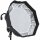 Impulsfoto Triopo MX-SK120 Softbox 120cm f&uuml;r Blitzger&auml;te + Transporttasche, Weiche Ausleuchtung, Schirm-Softbox mit 180&deg; Neigung