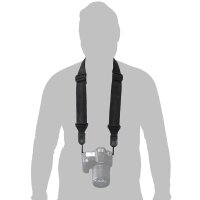 Micnova Kameragurt Tragegurt | Kamera Sicherheitsgurt gepolstert anschmiegsam | L&auml;ngenverstellbarer Kameragurt mit Schnellverschluss