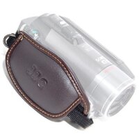 JJC Handschlaufe f&uuml;r Kamera mit Stativgewinde aus echtem Leder geeignet f&uuml;r alle SLR- und DSLR-Kameras