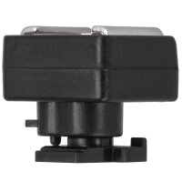 JJC Blitzschuhadapter für Canon Camcorder Mini-Zubehörschuh ermöglicht die Anbringung von Zubehör mit Standardaufsteckfuß wie z.B Videoleuchten, Mikrofone oder Monitore