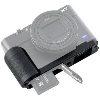 JJC Kameragriff, Kompatibel mit Sony RX100 VII | Verbesserte Handhabung, ausreichende Auflagefl&auml;che | Arca Swiss kompatibel mit Stativgewinde - HG-RX100VII