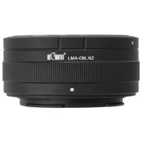 Kiwi LMA-OM-NZ Objektivadapter, Adapterring | Konverter OM zu Nikon Z, Kompatibel mit Olympus OM-Objektive auf Nikon-Z7, Z6 Kameras