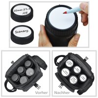 JJC RL-CA Inscribable Labeled Lens Cover For Canon EOS EF / EF-S