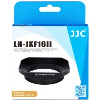 JJC LH-JXF16II Sonnenblende Gegenlichtblende, Kompatibel mit Fujifilm Fujinon XF 16mm F1.4 R WR Objektiv, Ersatz f&uuml;r Fujifilm LH-XF16