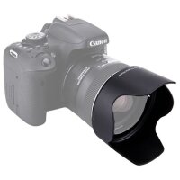 JJC LH-72 Gegenlichtblende Sonnenblende Schwarz Kompatibel mit Canon EF 35mm f/2 IS USM, Ersatz f&uuml;r Canon EW-72