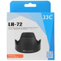 JJC LH-72 Gegenlichtblende Sonnenblende Schwarz Kompatibel mit Canon EF 35mm f/2 IS USM, Ersatz f&uuml;r Canon EW-72