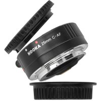 Micnova Zwischenring f&uuml;r Makrofotografie | 25mm Automatik Makro Zwischenring, kompatibel mit Canon EF &amp; EF-S Bajonett | Extension Tube