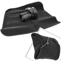 JJC OZ-1BK Neopren-Schutzhülle für Kamera, Objektiv und Ausrüstung, 50,8 x 50,8 cm, Schwarz