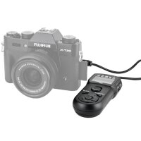 JJC Timer-Auslöser Kabelauslöser Fernauslöser geeignet für Kameras, die mit dem Fernauslöser Fujifilm RR-100 kompatiblen sind, mit Timer- und Intervallfunktion