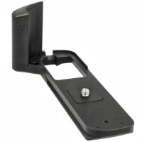 Minadax Handgriff Kameragriff kompatibel mit Fujifilm XT-2 - Verbesserte Handhabung ausreichende Auflagefl&auml;che - Mit Stativgewinde - Schneller Zugriff auf Batteriefach