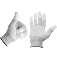 5x Paar Minadax Gr.-L - ESD Antistatik Carbon Handschuhe f&uuml;r elektronische Arbeiten - ideal geeignet f&uuml;r Reinigung und Reparatur