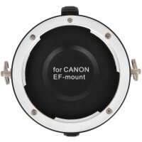 Micnova Innovative 2-Fach Objektivhalterung Objektivgurt aus Metall fuer Objektive mit Canon EF/EF-S Bajonett