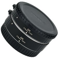 JJC Metall Autofokus-Zwischenringe (AF) Set | kompatibel f&uuml;r Nikon Z Mount Kameras | 11m - 16 mm | Modell: AET-NKZII