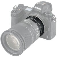 JJC Metall Autofokus-Zwischenringe (AF) Set | kompatibel f&uuml;r Nikon Z Mount Kameras | 11m - 16 mm | Modell: AET-NKZII