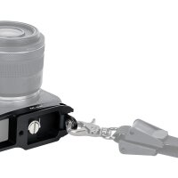 JJC HG-RP Metall Kamera Handgriff | kompatibel f&uuml;r Canon EOS RP | Arca-Swiss-Type Schnellwechselplatte | Hochwertige Alu-Legierung | Komfortableres Handling | Ersatz f&uuml;r Canon EG-E1