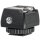 Impulsfoto JJC JSC-9 Blitzschuhadapter | Für tragbare Blitze | Standard-Blitzschuh | Kaltschuhfuß | 1/4 ”-20 Stativbuchse | PC-Buchse | 3,5-mm-Mini-Telefonbuchse